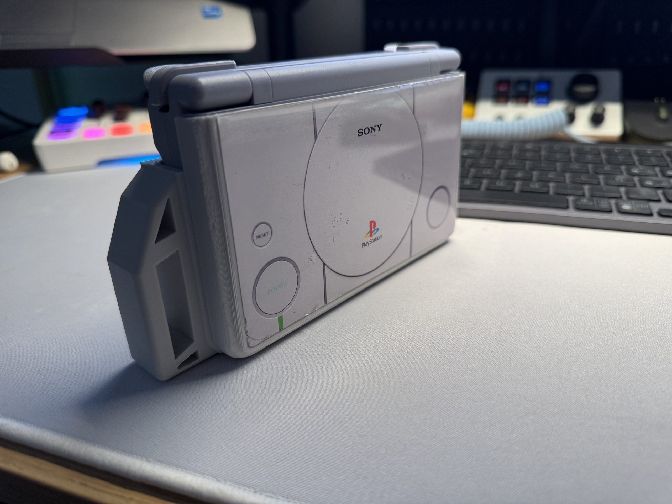 Carcasa Vinilo PS1 para Retroid Pocket Flip 2 - Imagen 5