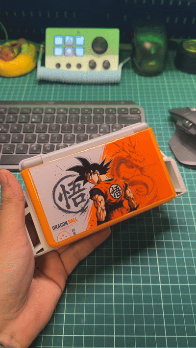 Carcasa Vinilo Dragon Ball para Retroid Pocket Flip 2 - Imagen 2