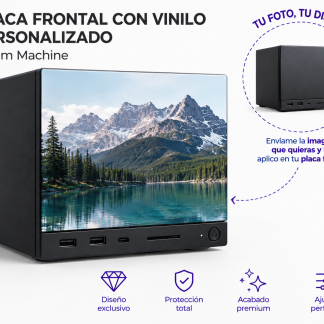 Placa delantera PERSONALIZABLE para Steam Machine